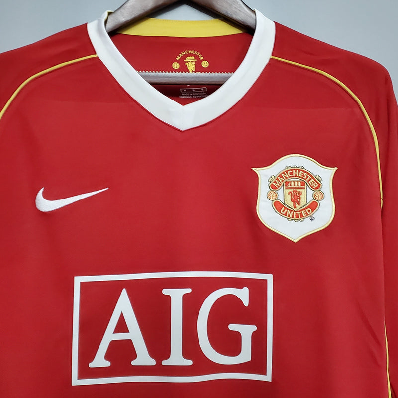 MANCHESTER UNITED I 06/07 HOMBRE (RETRO) MANGA LARGA